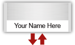 Inserting or changing names